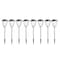 Pure Garden Outdoor Solar Lights, Gunmetal, 8PK 50-LG1059 - alternate 4